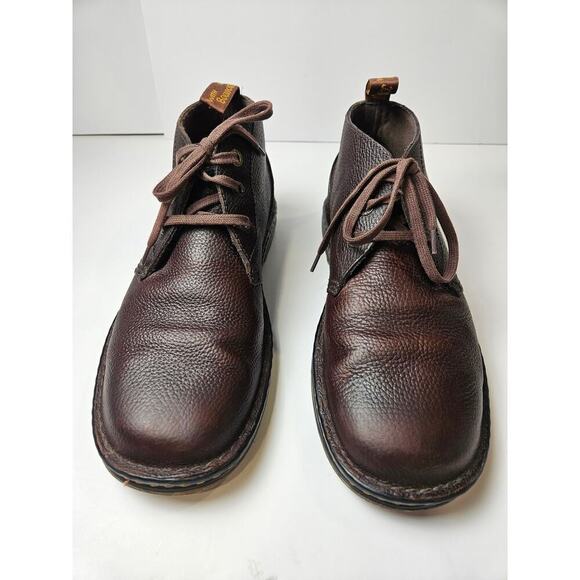 Clarks Men's Brown Leather Boots - Picture 1 of 9